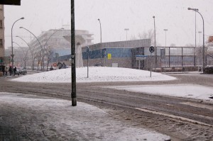 Rotonda Av. Verge Montserrat amb Carretera de la Marina. Per Maite Gil
